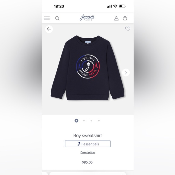 Jacadi sweat shirt (two available) - Picture 9 of 9